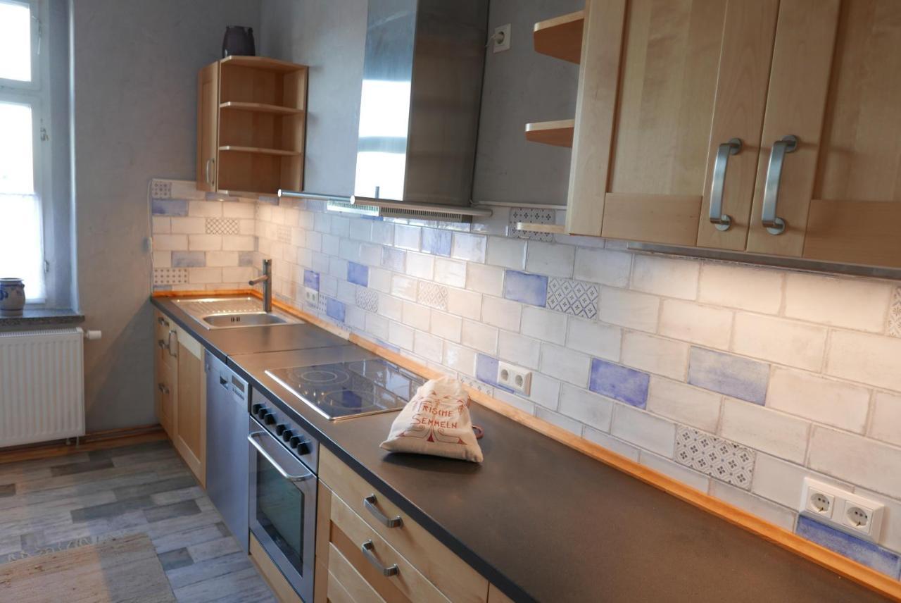 Ferienwohnung Andere Zeiten 프랑켄베르크작센 외부 사진
